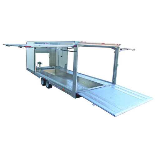 Rimorchio trasporto auto carenato Cresci FAE25L (fino a 3000 kg)