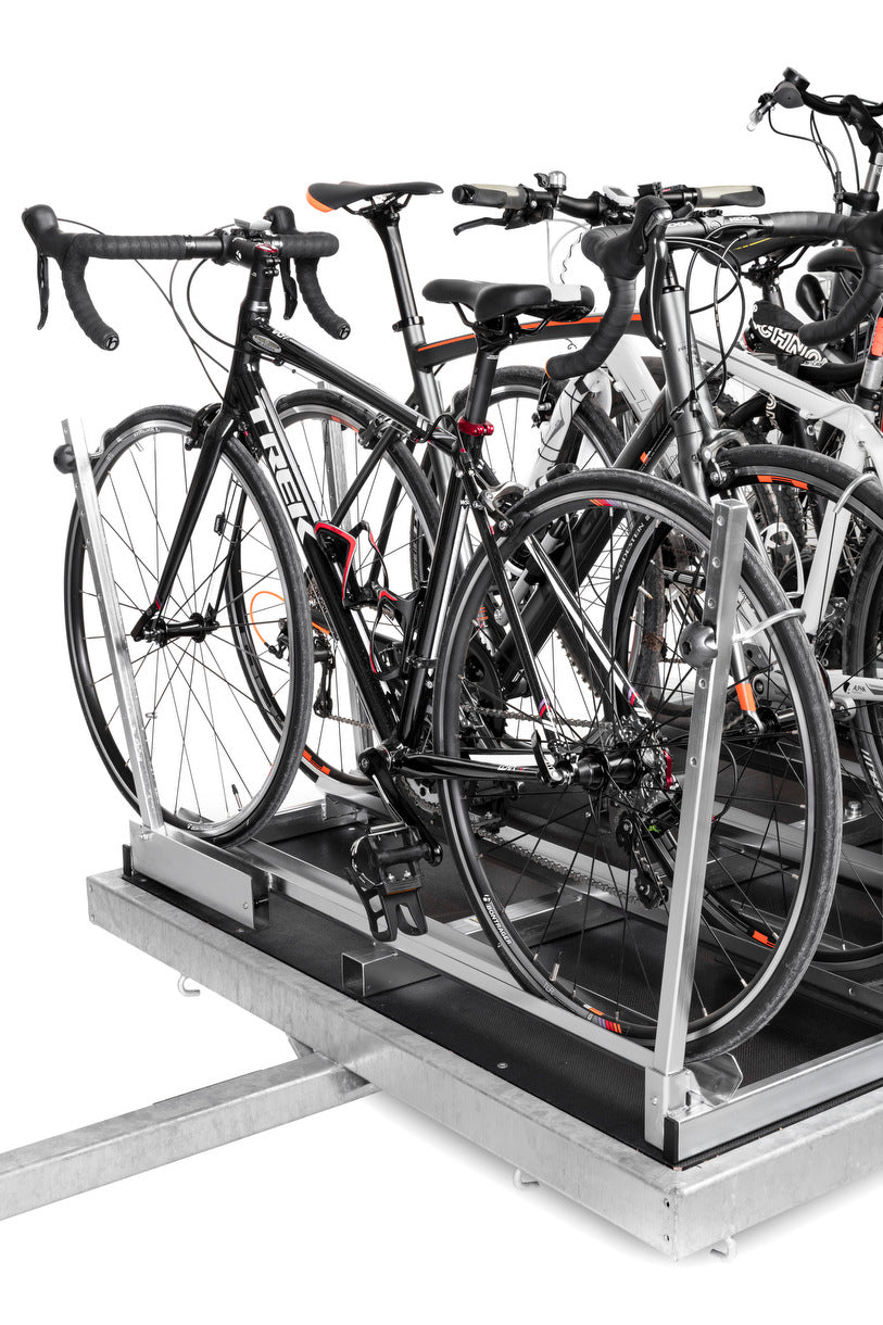 Rimorchio porta biciclette (12–15 biciclette)