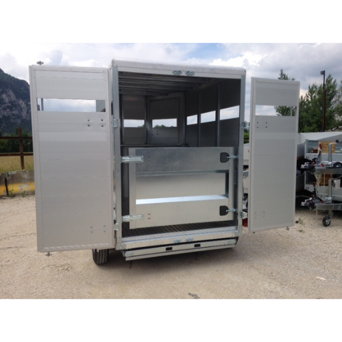 Rimorchio trasporto bestiame JPA35 ALU B06018 (3500 kg)
