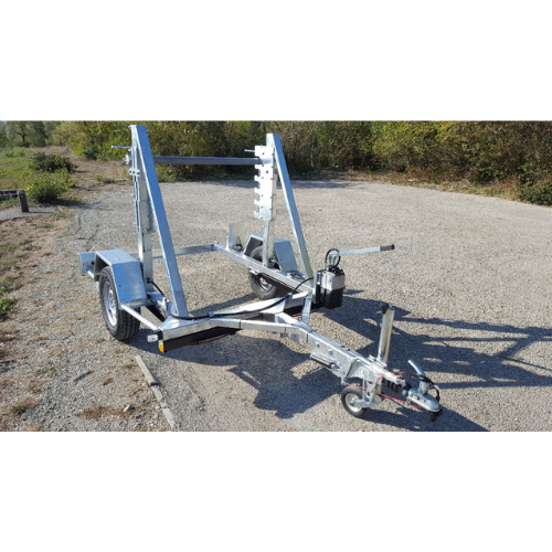 Rimorchio porta bobine idraulico JAPTH1500SSTF (1500 kg)