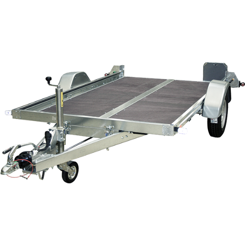 Rimorchio pianale basculante Erde EXPERT PLM 150F (750 – 1000 kg)