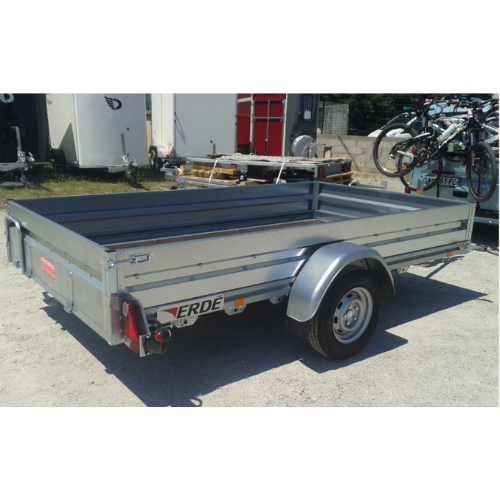 Rimorchio pianale basculante Erde EXPERT PLM 150F (750 – 1000 kg)