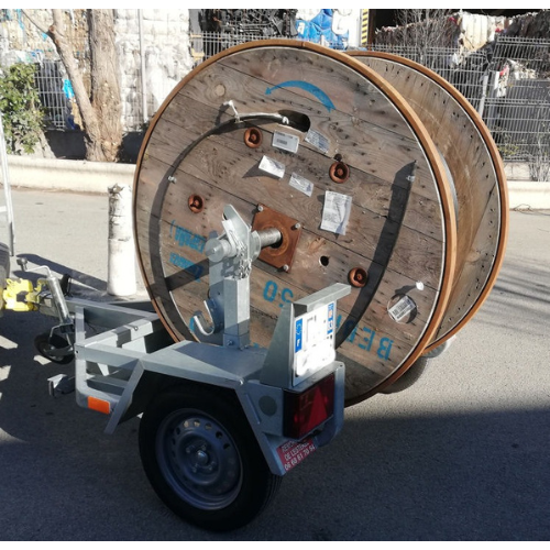 Rimorchio porta bobine TEM GOTOURET750 (500 – 750 kg)