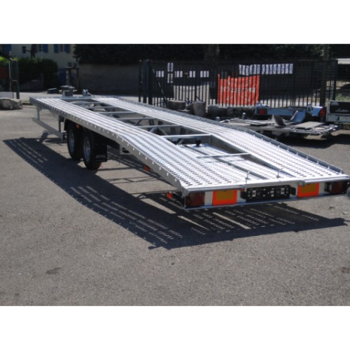 Rimorchio trasporto 2 auto Boro Indiana I (8,0 m – 2 assi, 3500 kg)
