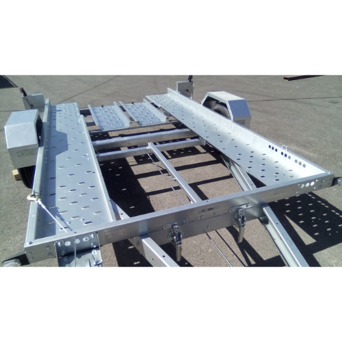 Rimorchio trasporto auto Milestone JPV1000 Serie 18 (1000 kg)