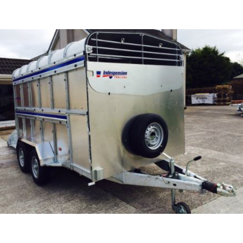 Rimorchio trasporto bestiame Indespension LV35126 (3500 kg)