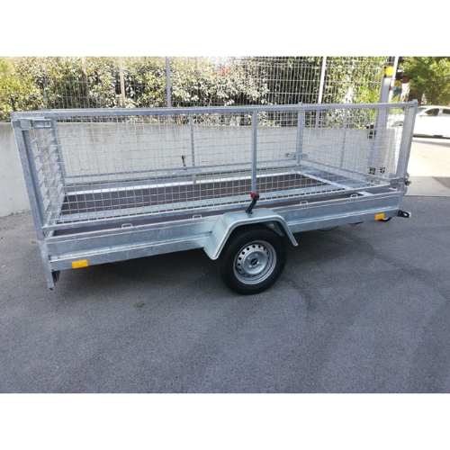 Rimorchio pianale basculante multiuso Boro BOP 737 (500 – 750 kg)