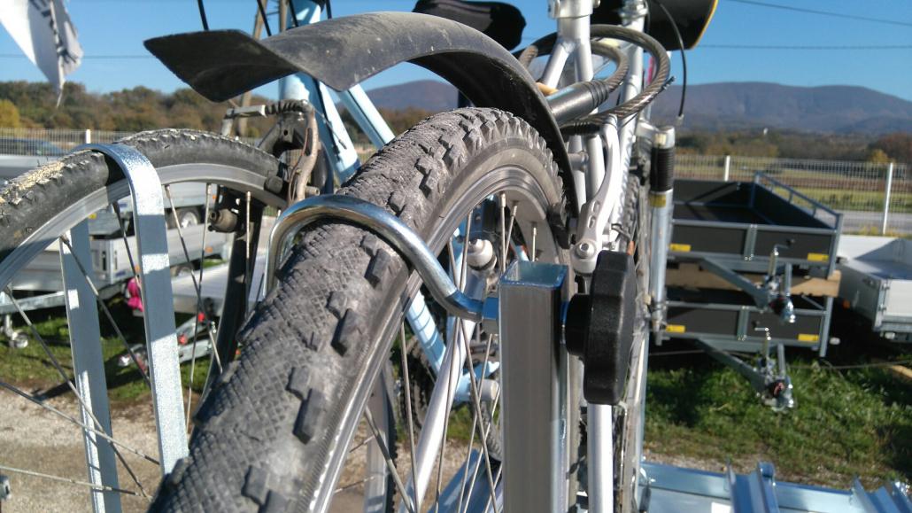 Rimorchio porta biciclette (12–15 biciclette)