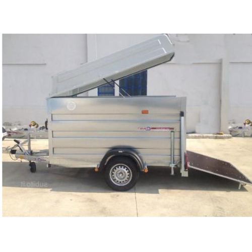 Rimorchio furgonato Cresci PT6F (750 kg – asse frenato)