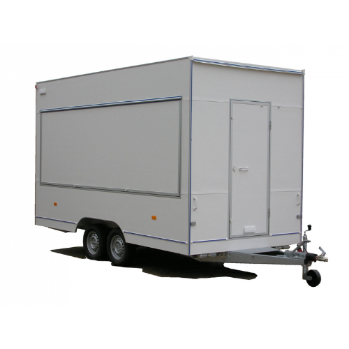 Rimorchio furgonato negozio Boro HB15362HTG (3,60 m – 1500 kg)