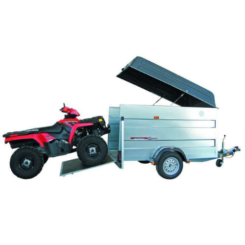 Rimorchio furgonato Cresci PT6F (750 kg – asse frenato)