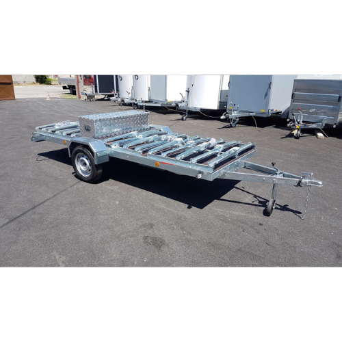 Rimorchio trasporto biciclette 15 posti (500 – 750 kg)