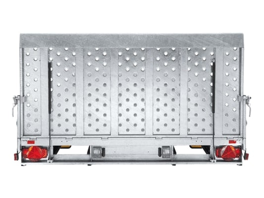Rimorchio trasporto macchine 2 assi frenati MTK All Comfort Tandem